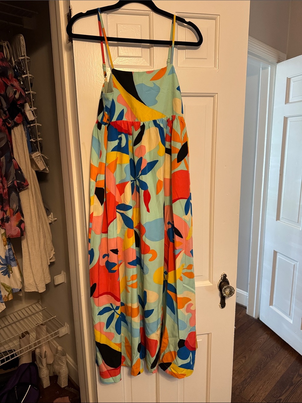 TCEC Multicolor Floral Print women dress
